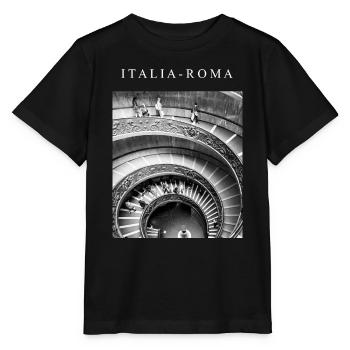 LUXURY - ITALIA - Stanley/Stella MINI CREATOR Kids’ T-Shirt - black - Front - Mikhail (115cm)