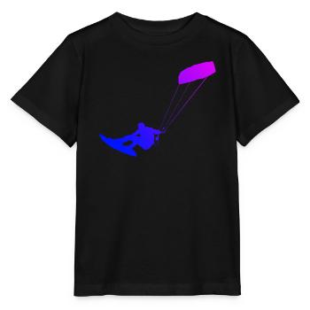 Kitesurf Kitesurfer Hommes Kitesurf Kitesurf - T-shirt bio MINI CREATOR Stanley/Stella Enfant - noir - Devant - Mikhail (115cm)
