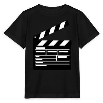 Filmklappe Regie führen Kino - Stanley/Stella Kinder T-Shirt MINI CREATOR  - Schwarz - Vorne - Mikhail (115cm)