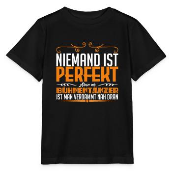 Bühnentänzer Beruf Geschenk - Stanley/Stella Kinder T-Shirt MINI CREATOR  - Schwarz - Vorne - Mikhail (115cm)