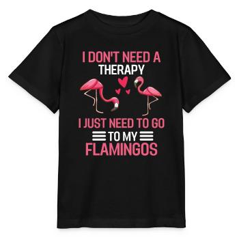 Cadeau animal drôle d’oiseau exotique - T-shirt bio MINI CREATOR Stanley/Stella Enfant - noir - Devant - Mikhail (115cm)