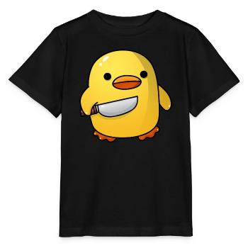 Mauvais poussin - T-shirt bio MINI CREATOR Stanley/Stella Enfant - noir - Devant - Mikhail (115cm)