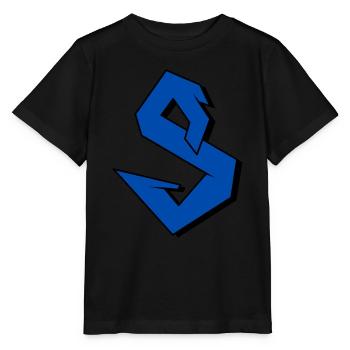 S Logo - T-shirt bio MINI CREATOR Stanley/Stella Enfant - noir - Devant - Mikhail (115cm)