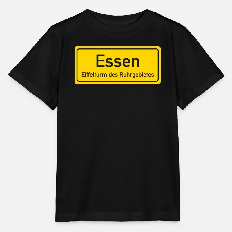 Essen Ortsname Deutschland - Stanley/Stella Kinder T-Shirt MINI CREATOR  - Schwarz