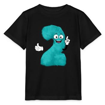flauschige Nummern zum 2 geburtstag 2 Jahre Baby - Stanley/Stella Kinder T-Shirt MINI CREATOR  - Schwarz - Vorne - Mikhail (115cm)