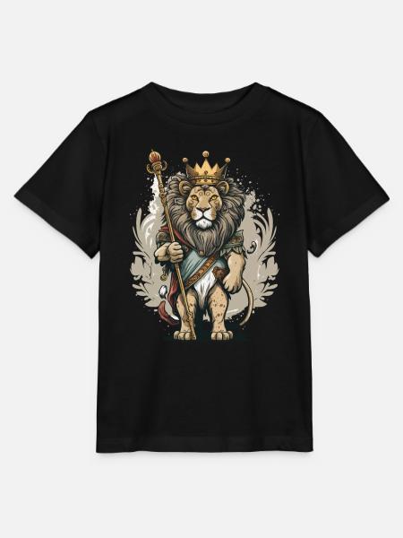 Roaring Kingdom - Stanley/Stella Kinder T-Shirt MINI CREATOR - Schwarz