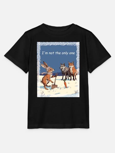 Prüfung des Schicksals - Stanley/Stella Kinder T-Shirt MINI CREATOR - Schwarz