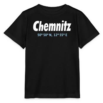 Coordonnées de Chemnitz - T-shirt bio MINI CREATOR Stanley/Stella Enfant - noir - Devant - Mikhail (115cm)