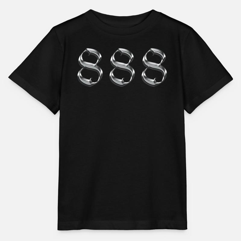 Engel Nummer 888 Bilanz - Stanley/Stella Kinder T-Shirt MINI CREATOR  - Schwarz