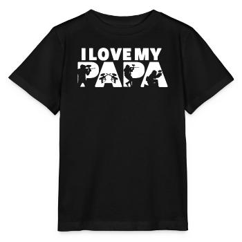 Manger du sommeil Paintball Répéter un passe-temps drôle - T-shirt bio MINI CREATOR Stanley/Stella Enfant - noir - Devant - Mikhail (115cm)