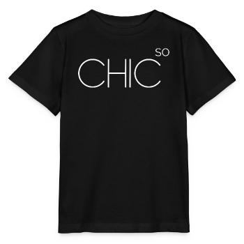 So Chic  - T-shirt bio MINI CREATOR Stanley/Stella Enfant - noir - Devant - Mikhail (115cm)