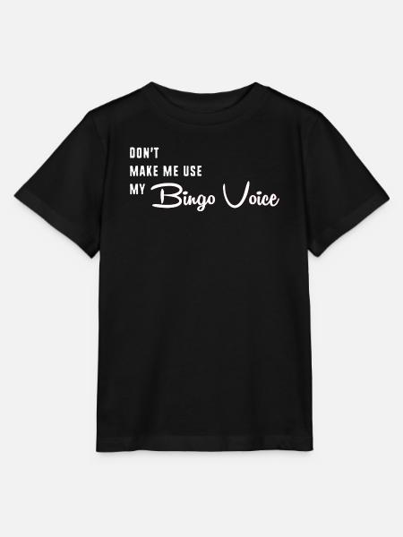 Bingo - Stanley/Stella Kinder T-Shirt MINI CREATOR  - Schwarz