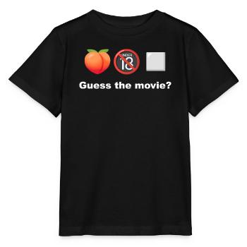 Peach Mysteries: Rate mal, was der Film ist - Stanley/Stella Kinder T-Shirt MINI CREATOR  - Schwarz - Vorne - Mikhail (115cm)
