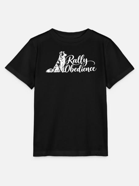 Rally Obedience – Border Collie - Stanley/Stella Kinder T-Shirt MINI CREATOR - Schwarz