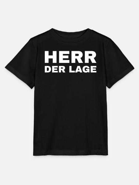 Herr der Lage - Stanley/Stella Kinder T-Shirt MINI CREATOR - Schwarz