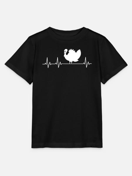 Truthahn - Pute - Erntedankfest - Stanley/Stella Kinder T-Shirt MINI CREATOR - Schwarz