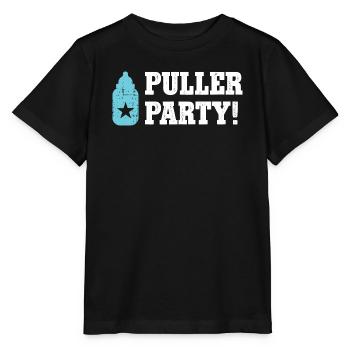 Fête de tireurs Bière bébé Bébé Baby Baby Shower Papa - T-shirt bio MINI CREATOR Stanley/Stella Enfant - noir - Devant - Mikhail (115cm)