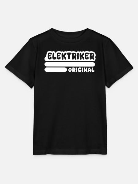 Elektriker - Stanley/Stella Kinder T-Shirt MINI CREATOR  - Schwarz