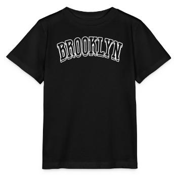 Chemise Brooklyn - T-shirt bio MINI CREATOR Stanley/Stella Enfant - noir - Devant - Mikhail (115cm)