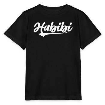 habibi chéri chéri chéri petite amie meilleur meilleur amour besti - T-shirt bio MINI CREATOR Stanley/Stella Enfant - noir - Devant - Mikhail (115cm)