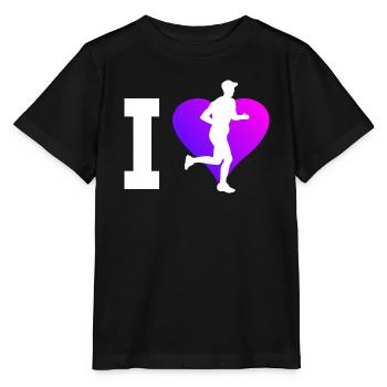 Marathon Runners Women Run Marathon Runner - Stanley/Stella MINI CREATOR Kids’ T-Shirt - black - Front - Mikhail (115cm)