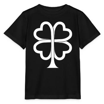 St. Patrick’s Day Gift Shamrock Men, Women, Kids - Stanley/Stella MINI CREATOR Kids’ T-Shirt - black - Front - Mikhail (115cm)