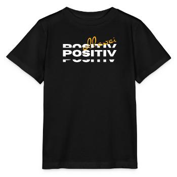 Ollewei positive - always positive - Stanley/Stella MINI CREATOR Kids’ T-Shirt - black - Front - Mikhail (115cm)