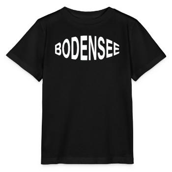 BODENSEE - Stanley/Stella Kinder T-Shirt MINI CREATOR  - Schwarz - Vorne - Mikhail (115cm)