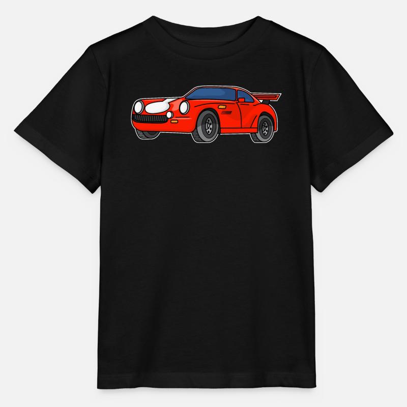 Voitures de sport, courses, voitures de course, voitures, courses - T-shirt bio MINI CREATOR Stanley/Stella Enfant - noir