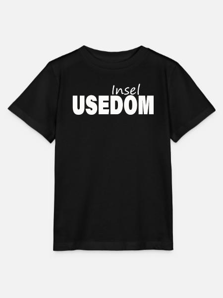 USEDOM - Stanley/Stella Kinder T-Shirt MINI CREATOR  - Schwarz