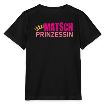 Muddy run shirt Matsch Prinzessin Laufshirt Team - Stanley/Stella Kinder T-Shirt MINI CREATOR  - Schwarz - Vorne - Mikhail (115cm)