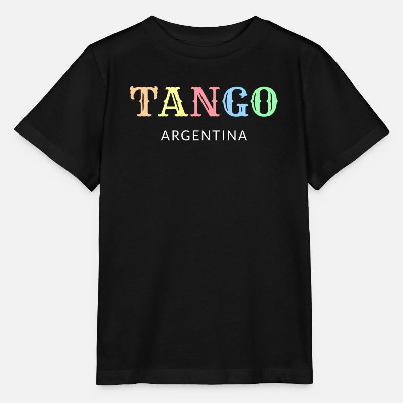 Tango Argentine - T-shirt bio MINI CREATOR Stanley/Stella Enfant - noir