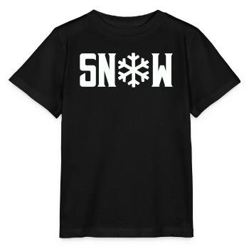 Neige - T-shirt bio MINI CREATOR Stanley/Stella Enfant - noir - Devant - Mikhail (115cm)