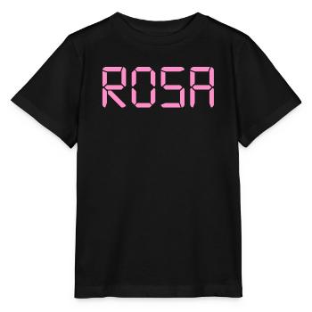 Pink - LCD - Stanley/Stella MINI CREATOR Kids’ T-Shirt - black - Front - Mikhail (115cm)