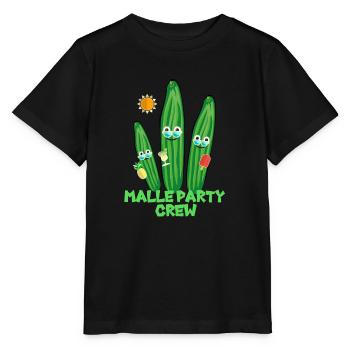 cucumber family,cucumber,cucumber,mall, Mallorca - Stanley/Stella MINI CREATOR Kids’ T-Shirt - black - Front - Mikhail (115cm)