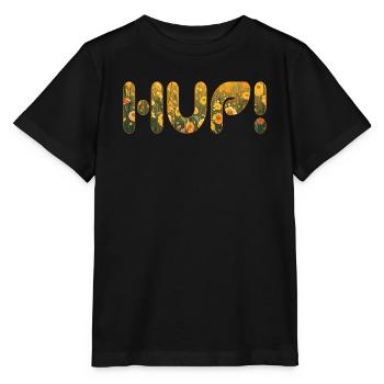 HUP im Blumenfeld - Stanley/Stella Kinder T-Shirt MINI CREATOR  - Schwarz - Vorne - Mikhail (115cm)
