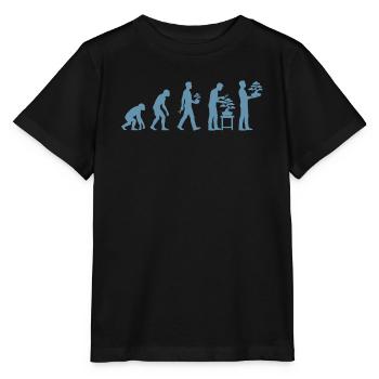 Japanese Bonsai Tree Plant Evolution Bonsai - Stanley/Stella MINI CREATOR Kids’ T-Shirt - black - Front - Mikhail (115cm)