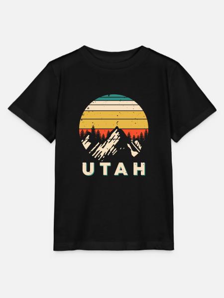 Utah - Stanley/Stella Kinder T-Shirt MINI CREATOR - Schwarz