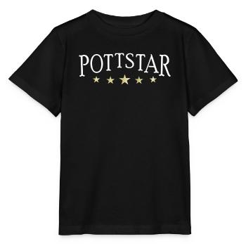 Pottstar, star de la région de la Ruhr ou à la marmite - T-shirt bio MINI CREATOR Stanley/Stella Enfant - noir - Devant - Mikhail (115cm)