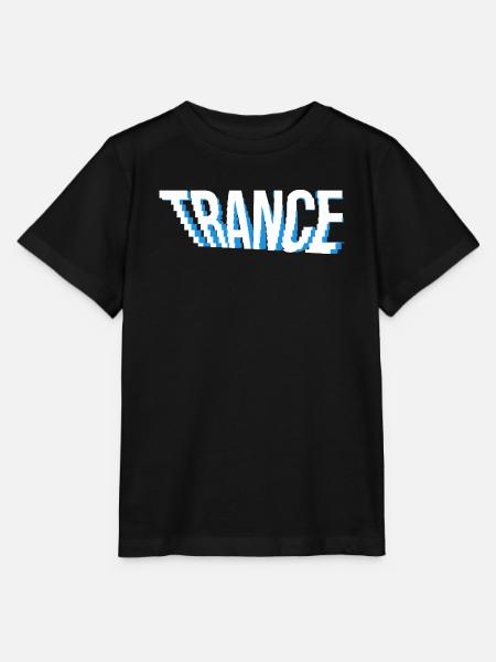 Logo-Design von Trance Music. - Stanley/Stella Kinder T-Shirt MINI CREATOR - Schwarz