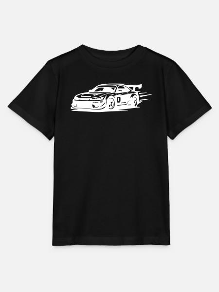Auto Rennauto - Stanley/Stella Kinder T-Shirt MINI CREATOR - Schwarz