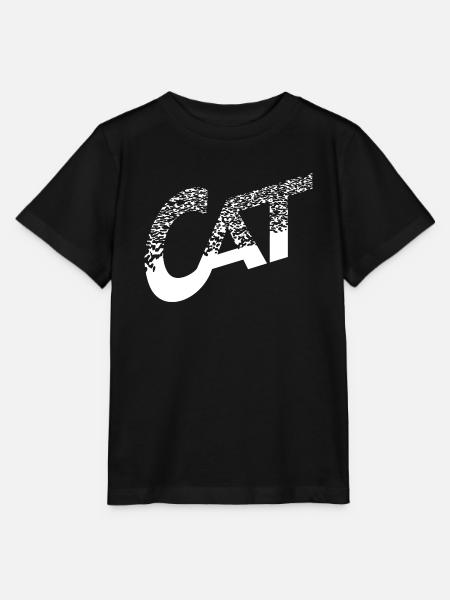 CAT - Stanley/Stella Kinder T-Shirt MINI CREATOR  - Schwarz