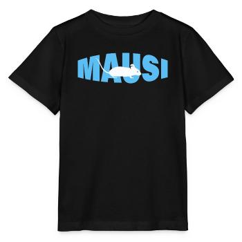 MAUSI - Stanley/Stella Kinder T-Shirt MINI CREATOR  - Schwarz - Vorne - Mikhail (115cm)