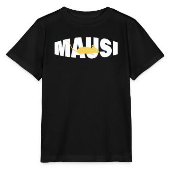 MAUSI - Stanley/Stella Kinder T-Shirt MINI CREATOR  - Schwarz - Vorne - Mikhail (115cm)