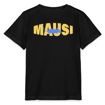 MAUSI - Stanley/Stella Kinder T-Shirt MINI CREATOR  - Schwarz - Vorne - Mikhail (115cm)