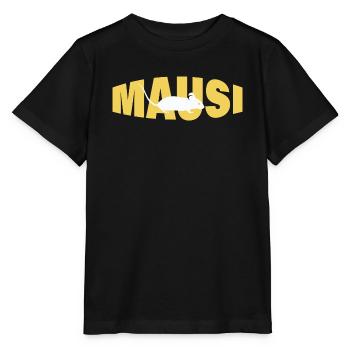 MAUSI - Stanley/Stella Kinder T-Shirt MINI CREATOR  - Schwarz - Vorne - Mikhail (115cm)