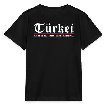 Turkey - Stanley/Stella MINI CREATOR Kids’ T-Shirt - black - Front - Mikhail (115cm)