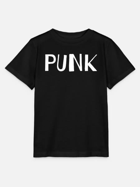 Punk-Logo Urbanes Design - Stanley/Stella Kinder T-Shirt MINI CREATOR  - Schwarz