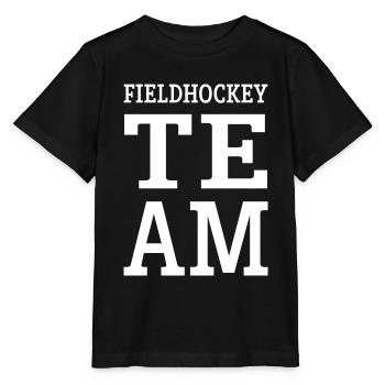 Field Hockey Team Team - Stanley/Stella MINI CREATOR Kids’ T-Shirt - black - Front - Mikhail (115cm)