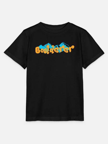 Bouldern Boulderer - Stanley/Stella Kinder T-Shirt MINI CREATOR  - Schwarz